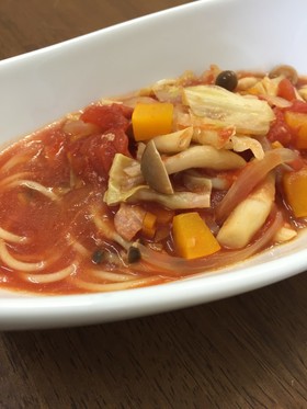 スープ パスタ トマト